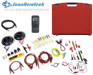 108-PCS AERO MASTER SERVICE KIT INCLUDING M246M GROSSEN TRMS MULTIMETER